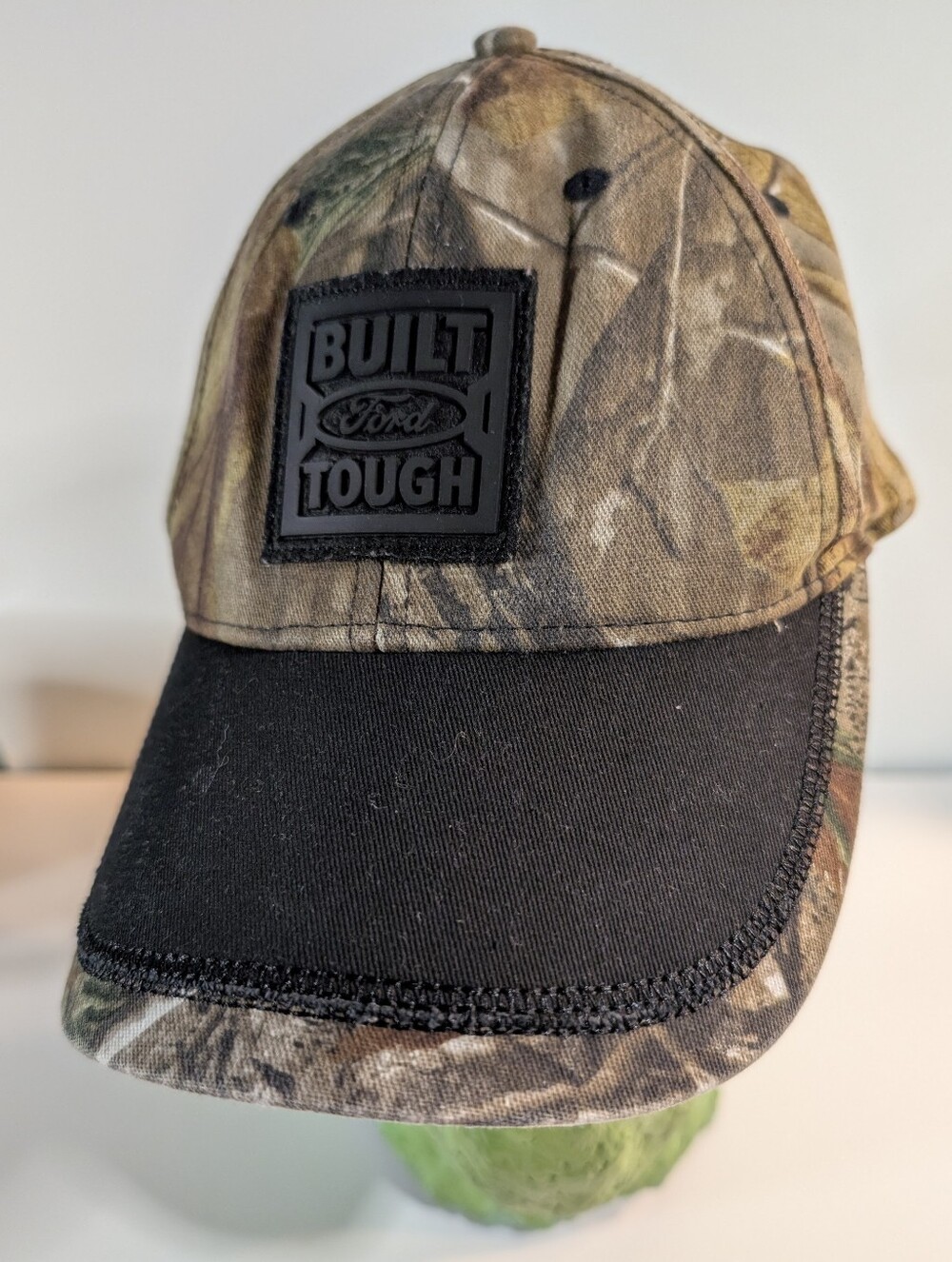 Ford Camouflage and Black 'Built Tough' Patch Trucker Hat